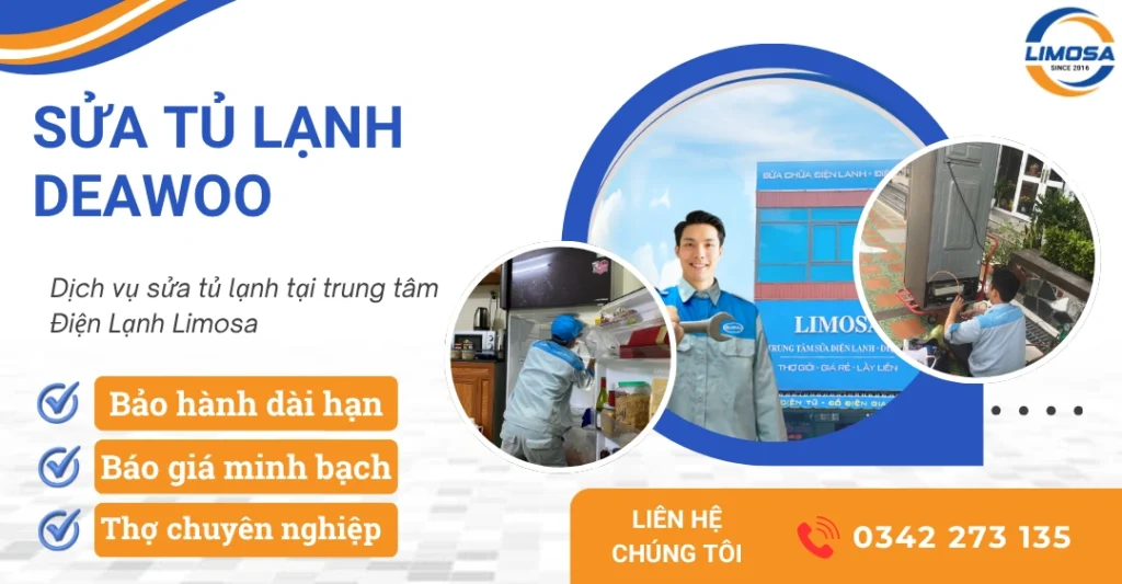 Dịch vụ sửa tủ lạnh Daewoo