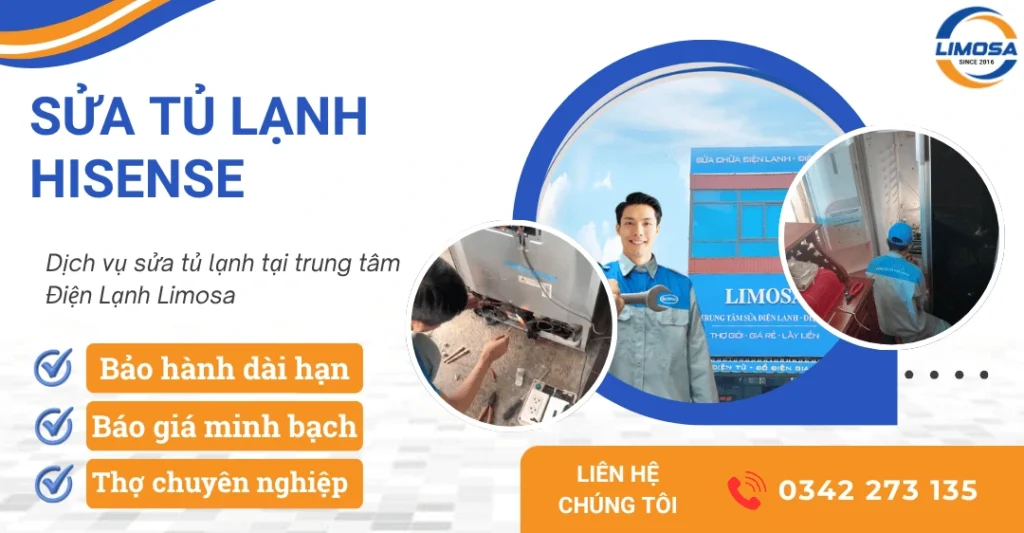 Dịch vụ sửa tủ lạnh Hisense