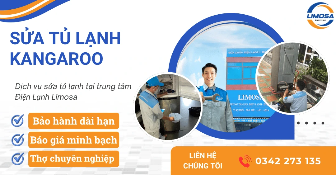 Sửa tủ lạnh Kangaroo - Dịch vụ sửa tủ đông, tủ mát tại nhà Dịch vụ sửa tủ lạnh Kangaroo
