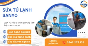 Dịch vụ sửa tủ lạnh Sanyo