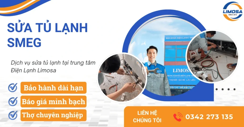 Dịch vụ sửa tủ lạnh Smeg