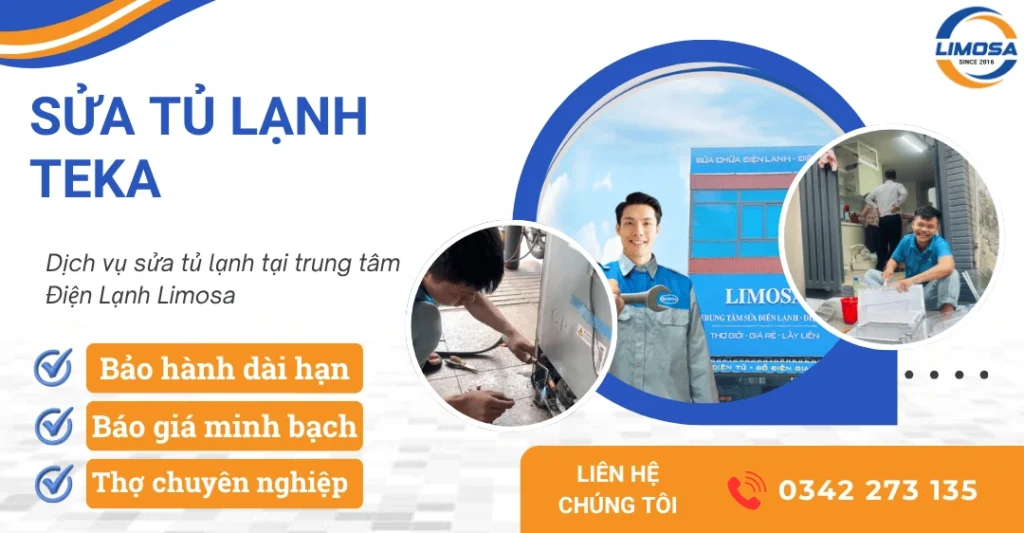Dịch vụ sửa tủ lạnh Teka