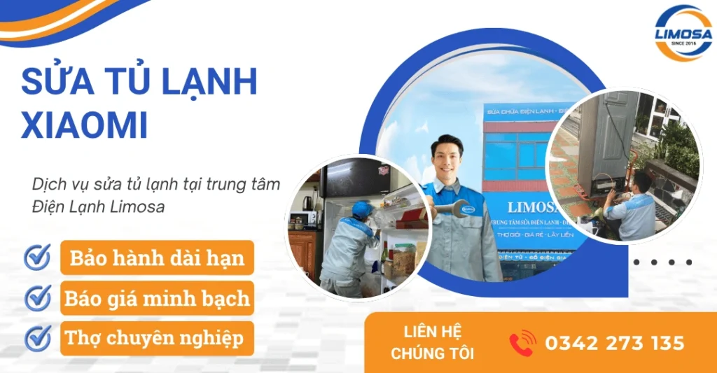 Dịch vụ sửa tủ lạnh Xiaomi