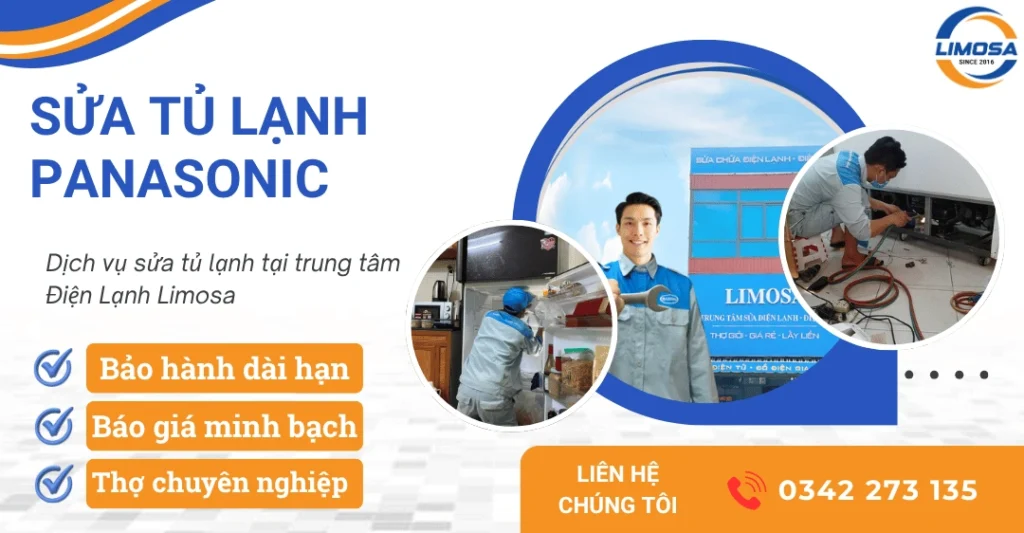 Dịch vụ sửa tủ lạnh panasonic