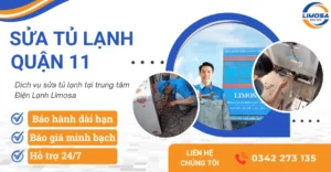 Dịch vụ sửa tủ lạnh quận 11