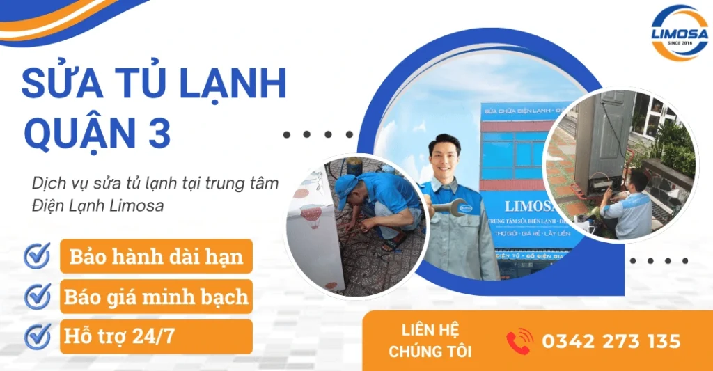 Dịch vụ sửa tủ lạnh quận 3
