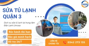 Dịch vụ sửa tủ lạnh quận 3