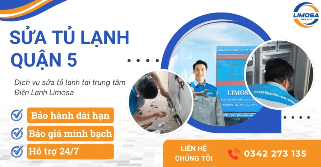 Dịch vụ sửa tủ lạnh quận 5