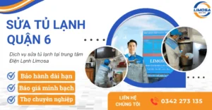 Dịch vụ sửa tủ lạnh quận 6