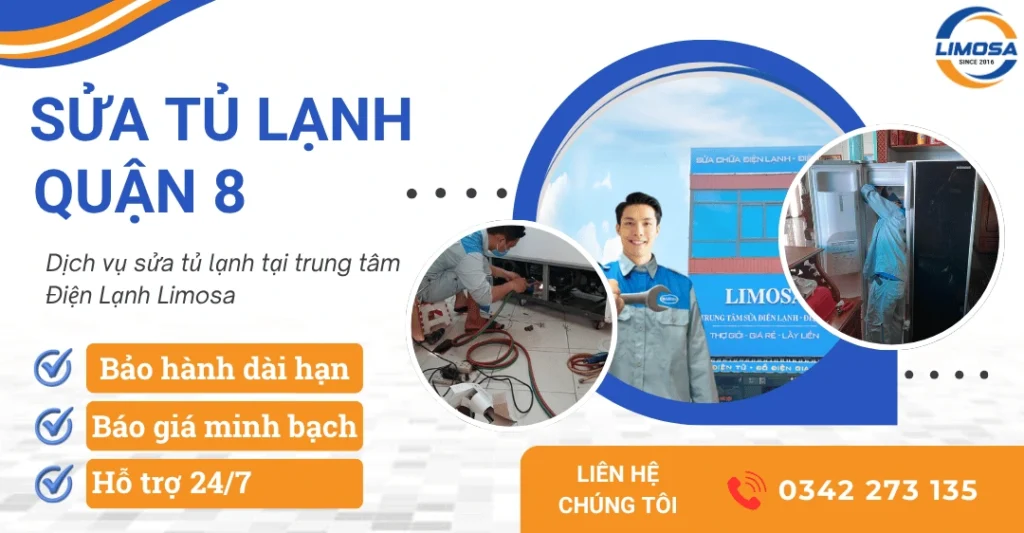 Dịch vụ sửa tủ lạnh quận 8