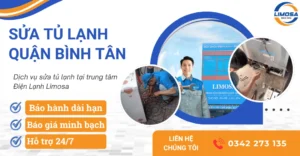 Dịch vụ sửa tủ lạnh quận Bình Tân