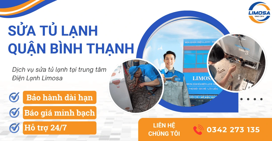 Dịch vụ sửa tủ lạnh quận Bình Thạnh tại nhà chuyên nghiệp Dịch vụ sửa tủ lạnh quận Bình Thạnh