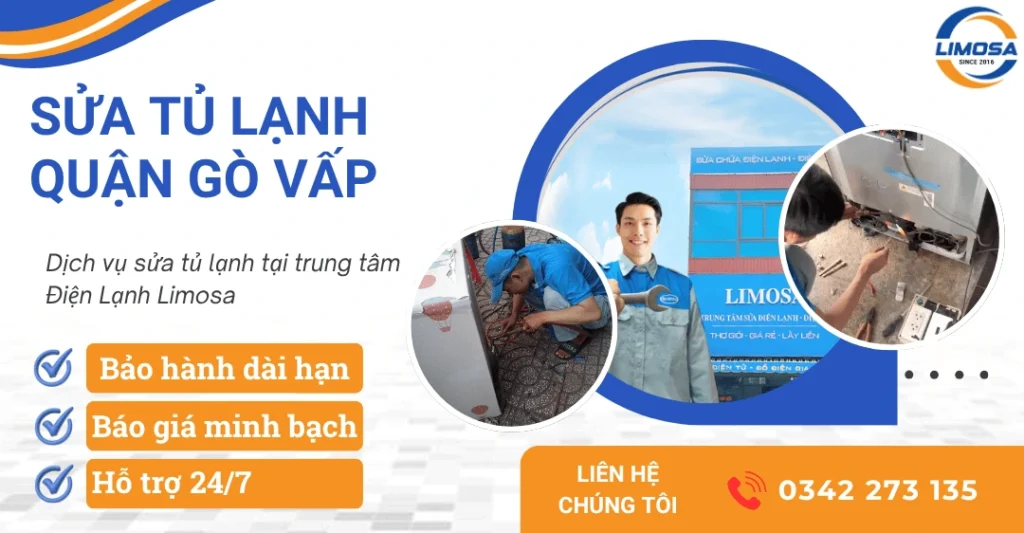 Dịch vụ sửa tủ lạnh quận Gò Vấp