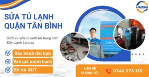 Dịch vụ sửa tủ lạnh quận Tân Bình