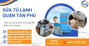 Dịch vụ sửa tủ lạnh quận Tân Phú