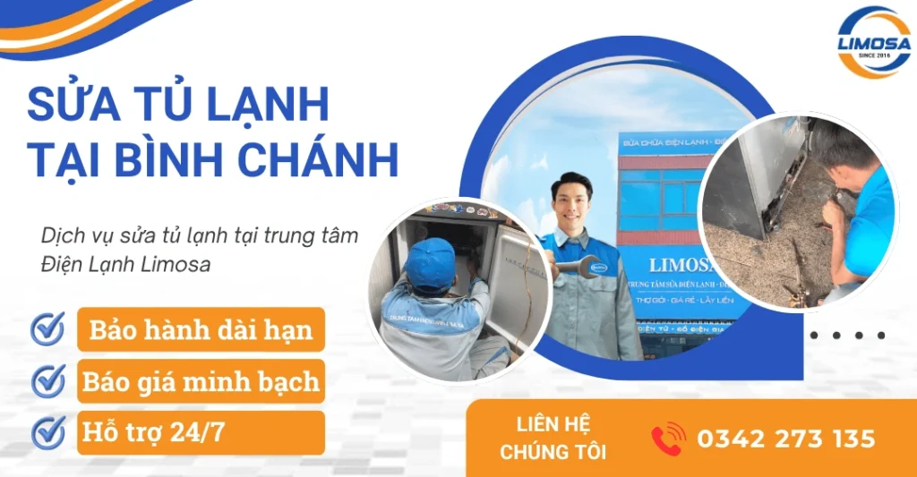 Dịch vụ sửa tủ lạnh tại Bình Chánh