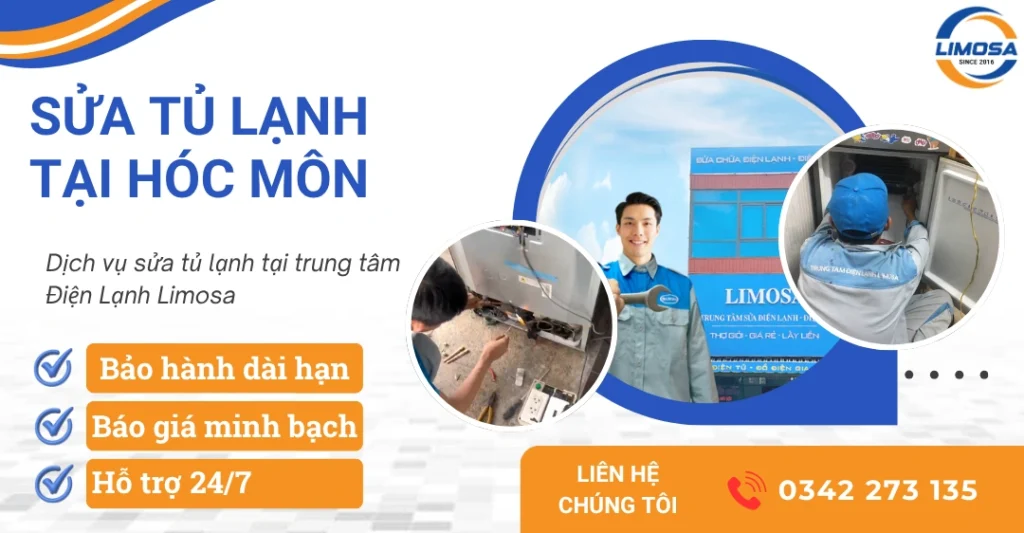 Dịch vụ sửa tủ lạnh tại Hóc Môn