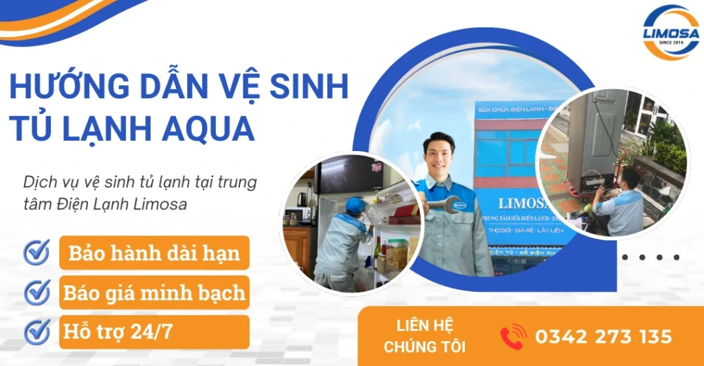 Dịch vụ vệ sinh tủ lạnh Auqa