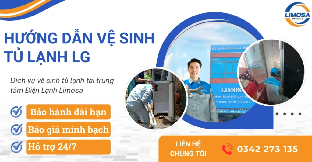 Dịch vụ vệ sinh tủ lạnh LG