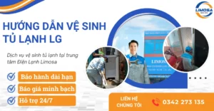 Dịch vụ vệ sinh tủ lạnh LG