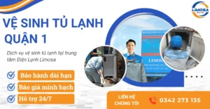 Dịch vụ vệ sinh tủ lạnh quận 1