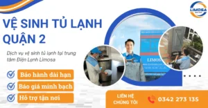 Dịch vụ vệ sinh tủ lạnh quận 2