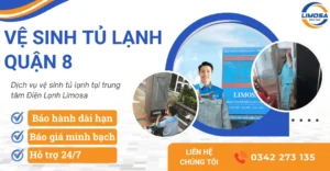 Dịch vụ vệ sinh tủ lạnh quận 8