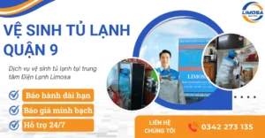 Dịch vụ vệ sinh tủ lạnh quận 9