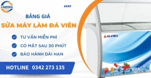 Bảng giá sửa máy làm đá viên