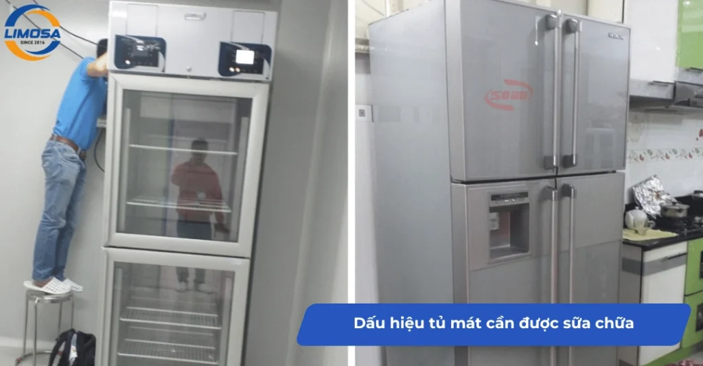 Dấu hiệu nhận biết tủ mát cần được kiểm tra sửa chữa ngay