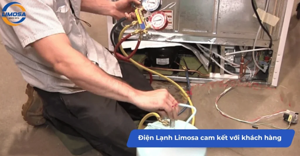 Điện Lạnh Limosa cam kết với khách hàng tại Cần Giờ