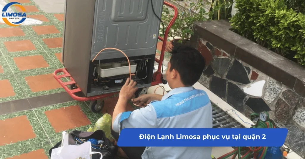 Điện Lạnh Limosa phục vụ các phường thuộc quận 2