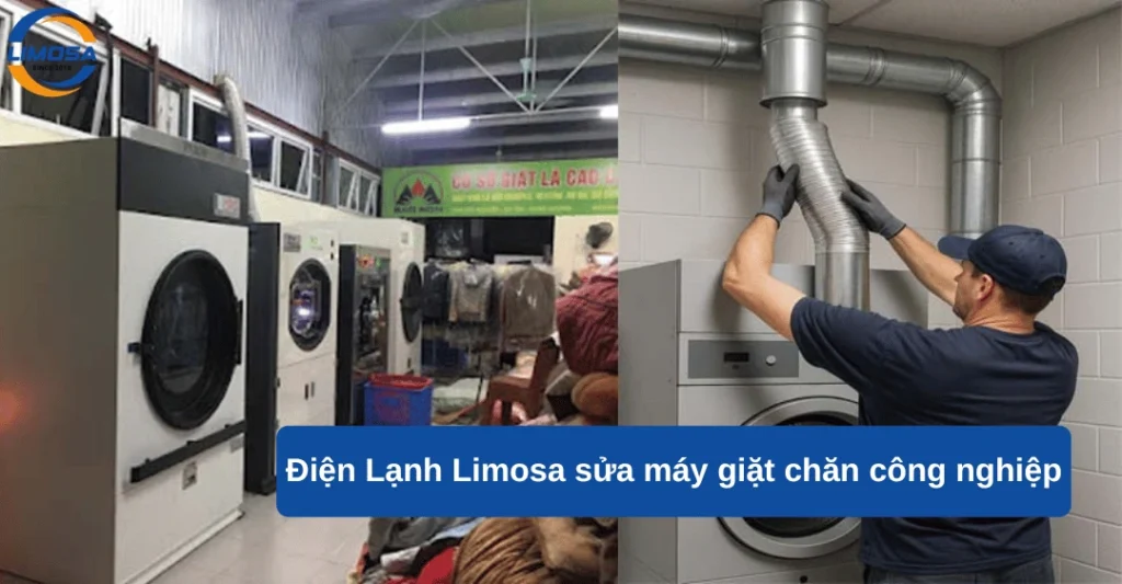 Điện Lạnh Limosa sửa chữa máy giặt chăn công nghiệp