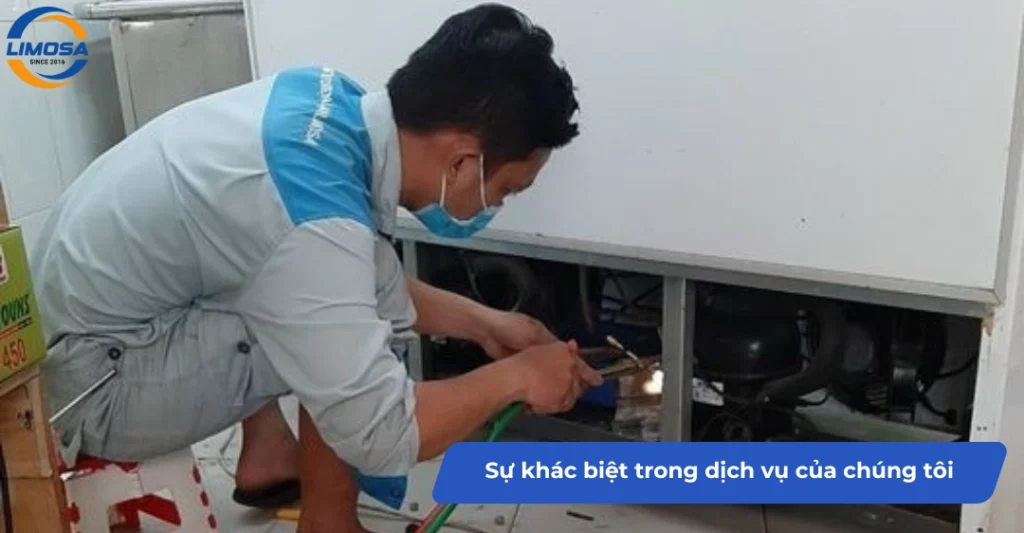 Điều gì tạo nên sự khác biệt trong dịch vụ của chúng tôi