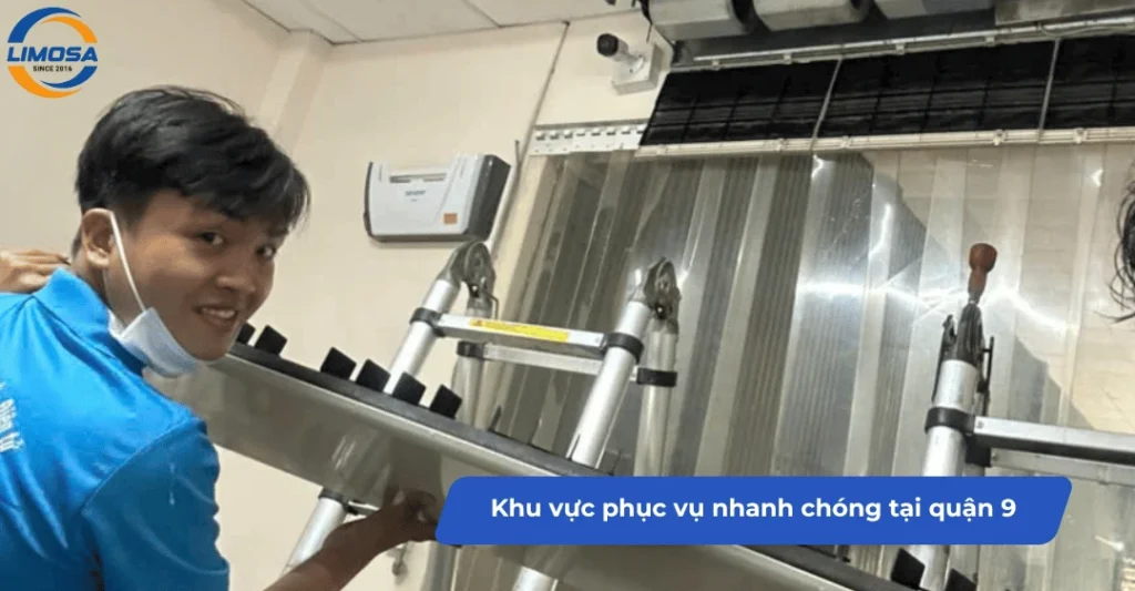 Khu vực phục vụ nhanh chóng tại quận 9