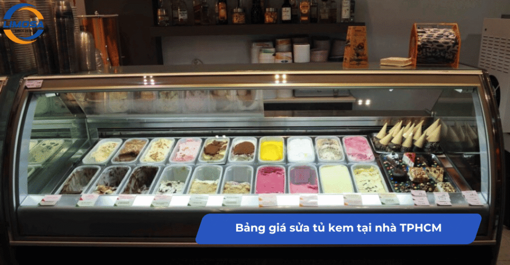 Lỗi thường gặp ở tủ kem cần được sửa chữa