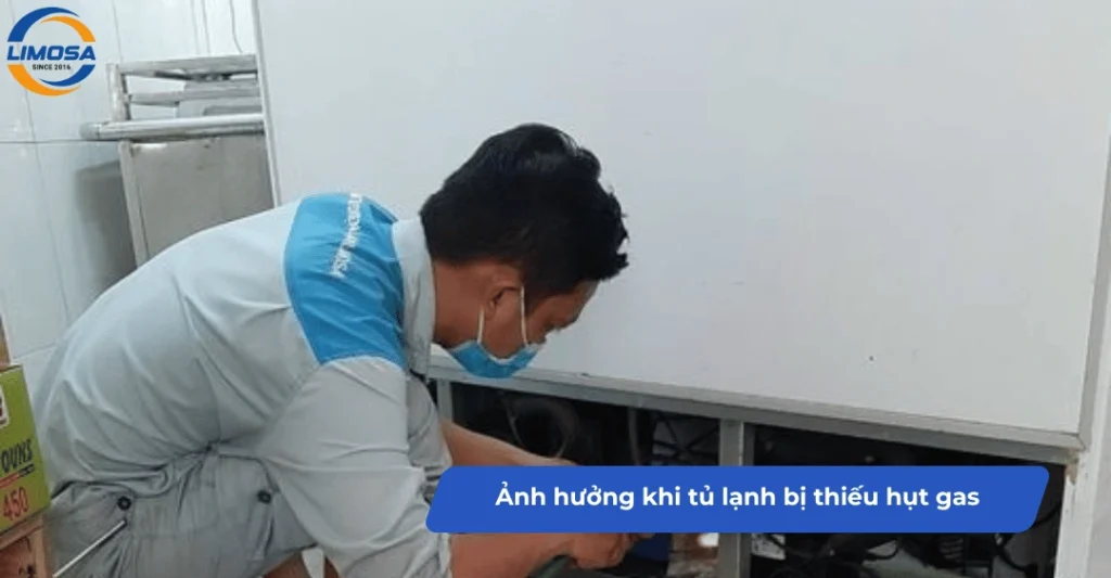 Nguyên nhân và ảnh hưởng khi tủ lạnh bị thiếu hụt gas