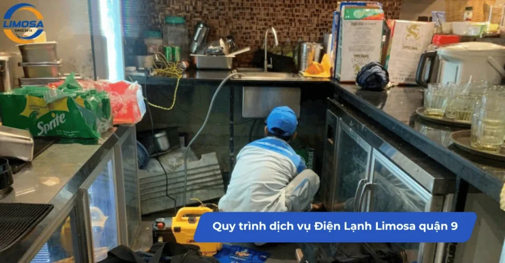 Quy trình dịch vụ của Điện Lạnh Limosa tại quận 9