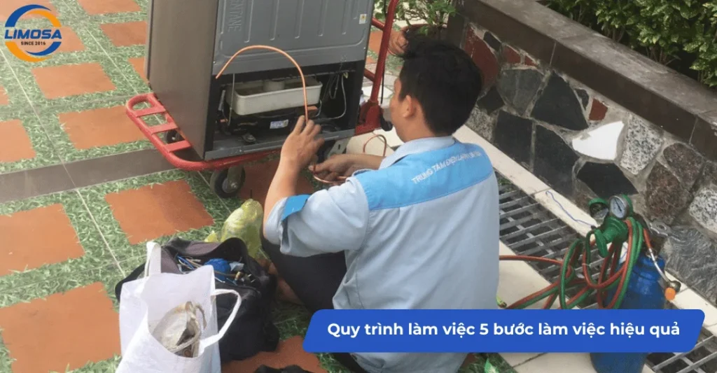Quy trình làm việc 5 bước làm việc hiệu quả