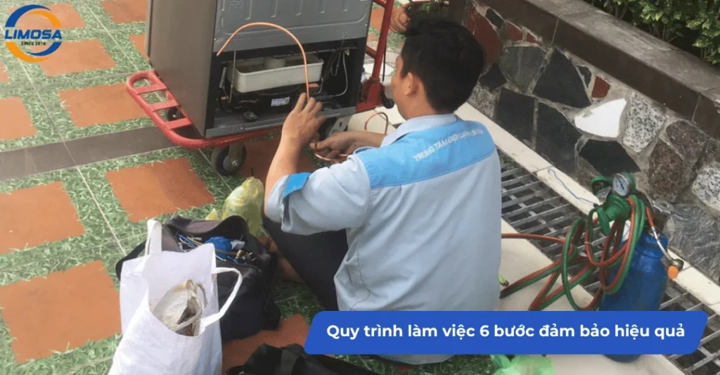 Quy trình làm việc 6 bước đảm bảo hiệu quả và an toàn