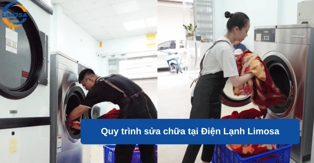Quy trình sửa chữa chuyên nghiệp của Điện Lạnh Limosa
