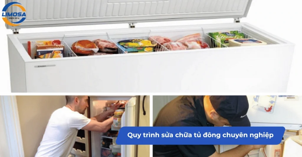 Quy trình sửa chữa tủ đông chuyên nghiệp