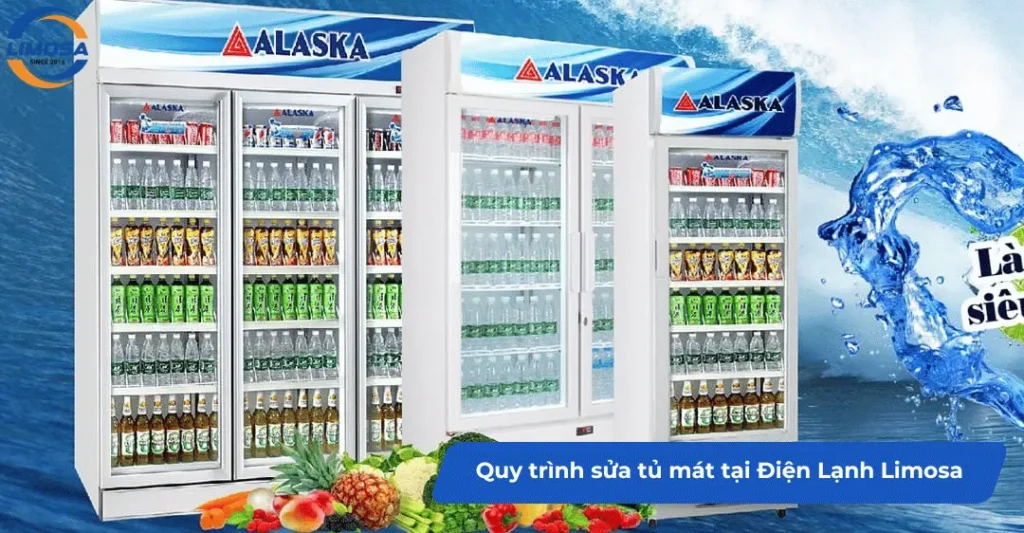 Quy trình sửa chữa tủ mát tại Điện Lạnh Limosa