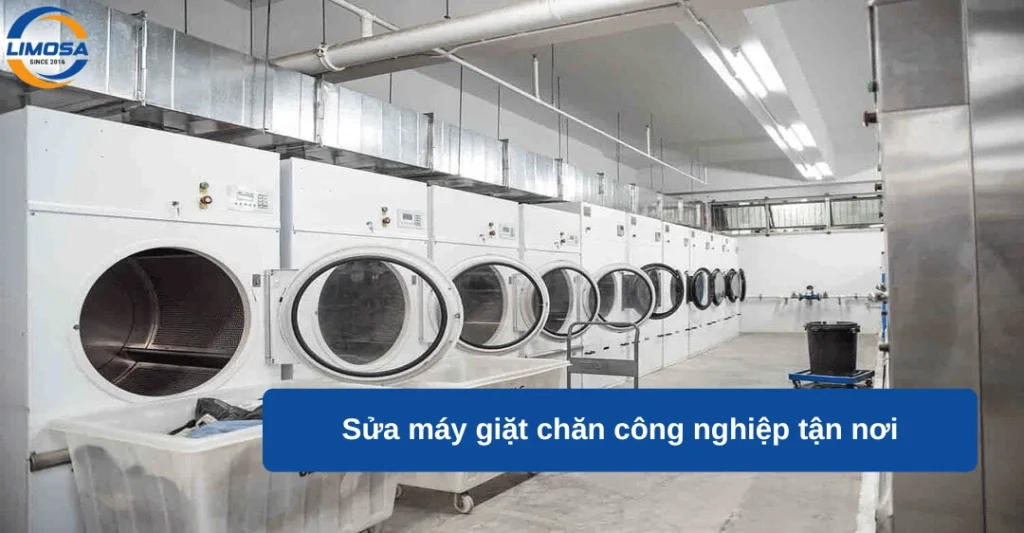 Sửa máy giặt chăn công nghiệp cần chuyên môn cao