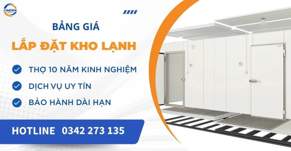 Giá lắp đặt kho lạnh