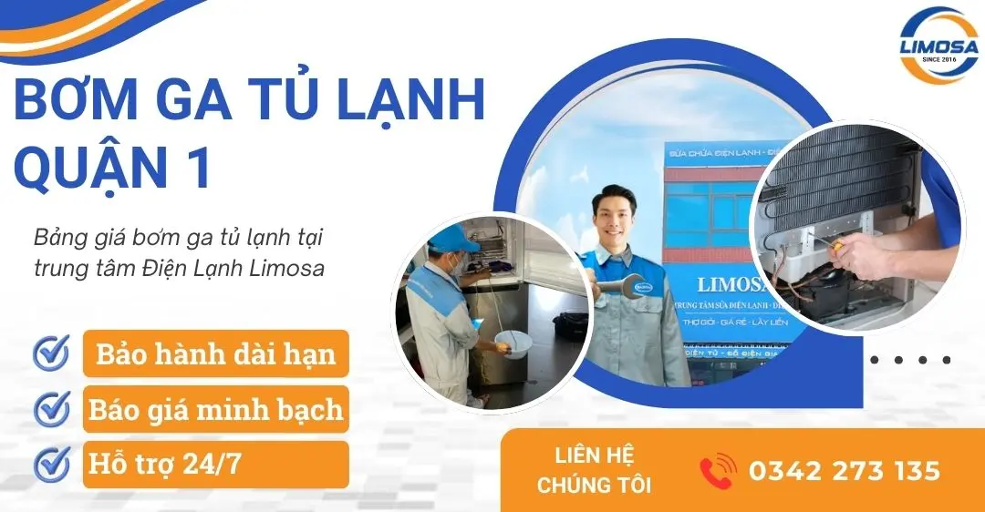 Dịch vụ bơm ga tủ lạnh quận 1 tại nhà uy tín, nhanh chóng Dịch vụ bơm ga tủ lạnh quận 1 tại nhà uy tín, nhanh chóng