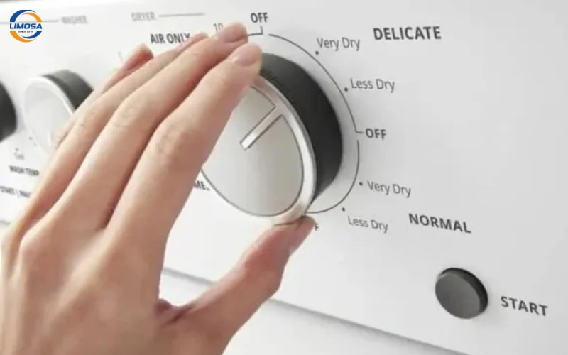 Các chế độ của máy sấy quần áo phổ biến