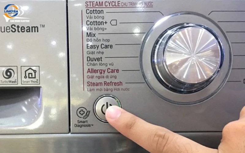 Các chế độ giặt theo từng loại vải