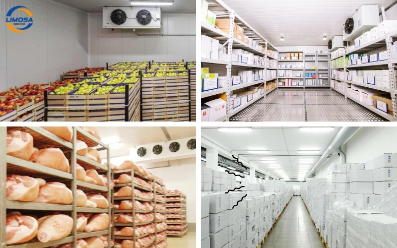 Các loại kho lạnh Điện Lạnh Limosa chuyên thi công lắp đặt