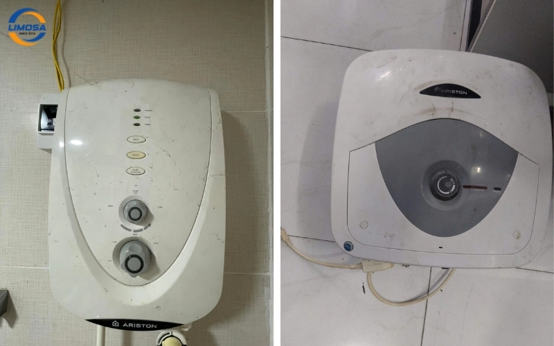 Các sự cố máy nước nóng Điện Lạnh Limosa thường xuyên xử lý